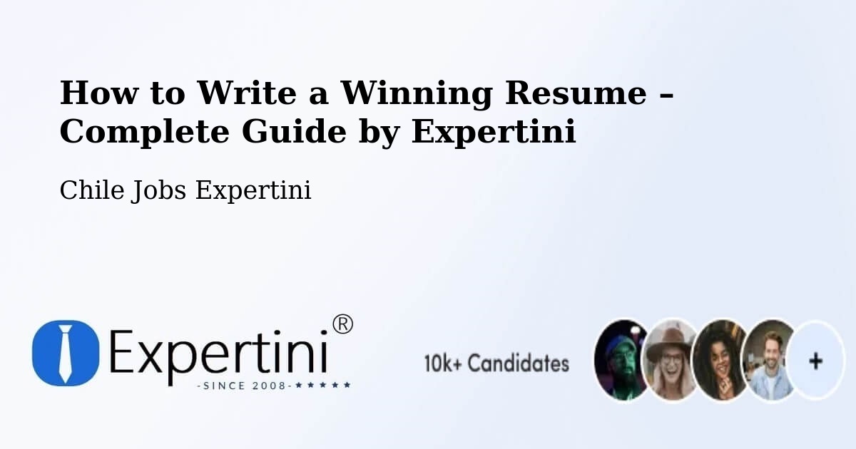 Resume Writing Guide for Job Seekers – El Carmen - El Carmen, Chile Jobs Expertini